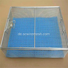 Stanless Steel Wire Mesh Aufbewahrungskörbe mit Deckel